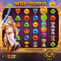 RainBet - Gates of Olympus Slot Game - Pragmatic Play