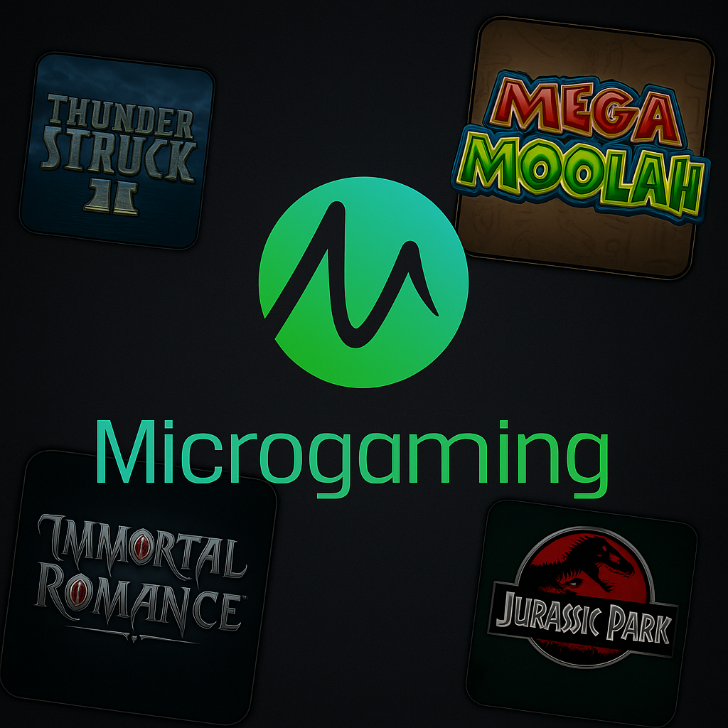 Microgaming - RainBet žaidimų tiekėjas